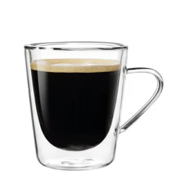 29.5 cl - Bormioli Luigi Thermic Glass Tazza Thé in Vetro Borosilicato - Set 2 Pezzi
