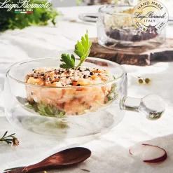 25 cl - Bormioli Luigi Thermic Glass Tegamino in Vetro Borosilicato - Set 2 Pezzi