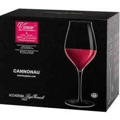 55 cl - Bormioli Luigi Vinea Calice Vino Rosso in Vetro - Set 6 Pezzi