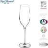 20 cl - Bormioli Luigi Vinea Calice Flute in Vetro - Set 6 Pezzi