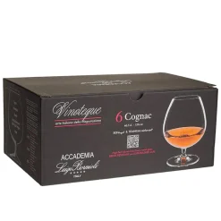 46.5 cl - Bormioli Luigi Vinoteque Calice Snifter in Vetro - Set 6 Pezzi