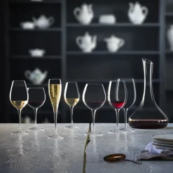 76 cl - Bormioli Luigi Vinoteque Calice Vino Rosso in Vetro - Set 6 Pezzi