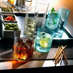 28 cl - Bormioli Rocco Aere Bicchiere Acqua in Vetro Temperato - Set 3 Pezzi