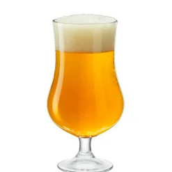 42.5 cl - Bormioli Rocco Ale Calice Birra in Vetro - Set 6 Pezzi