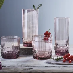 40 cl - Bormioli Rocco America 20s Bicchiere Cocktail in Vetro - Set 6 Pezzi
