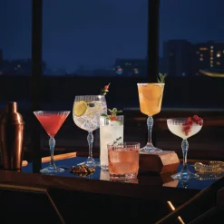 40 cl - Bormioli Rocco America 20s Bicchiere Cocktail in Vetro - Set 6 Pezzi