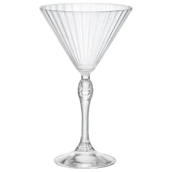 25 cl - Bormioli Rocco America 20s Bicchiere Martini in Vetro - Set 6 Pezzi