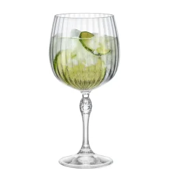 74 cl - Bormioli Rocco America 20s Calice Gin Tonic in Vetro - Set 6 Pezzi