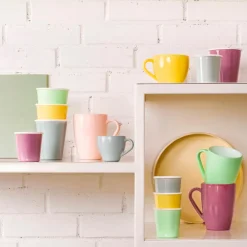 21.5 cl - Bormioli Rocco Aromateca Tazza Thé in Vetro Opale - Set 6 Pezzi