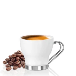 10.9 cl - Bormioli Rocco Aromateca Tazzina Caffé in Vetro - Set 4 Pezzi