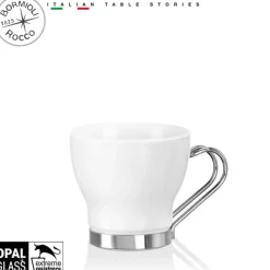 10.9 cl - Bormioli Rocco Aromateca Tazzina Caffé in Vetro - Set 4 Pezzi