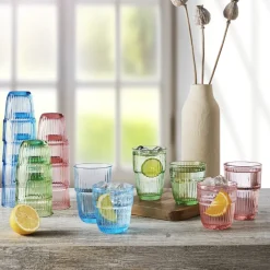 38 cl - Bormioli Rocco Barshine Bicchiere Cocktail in Vetro Temperato - Set 6 Pezzi