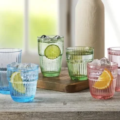 38 cl - Bormioli Rocco Barshine Bicchiere Cocktail in Vetro Temperato - Set 6 Pezzi