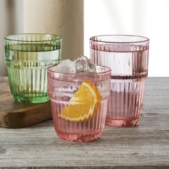 38 cl - Bormioli Rocco Barshine Bicchiere Cocktail in Vetro Temperato - Set 6 Pezzi