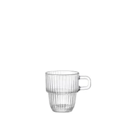 8.9 cl - Bormioli Rocco Barshine Espresso Tazzina Caffè In Vetro Set 12 Pz