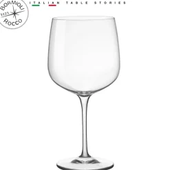 75.5 cl - Bormioli Rocco Bartender Calice Gin Tonic In Vetro - Set 6 Pz