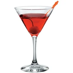 17 cl - Bormioli Rocco Diamante Calice Cocktail in Vetro - Set 3 Pezzi