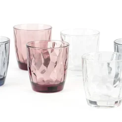 30.5 cl - Bormioli Rocco Diamond Bicchiere Acqua in Vetro - Set 6 Pezzi