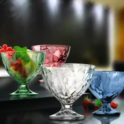 36 cl - Bormioli Rocco Diamond Coppa Dessert in Vetro - Set 6 Pezzi