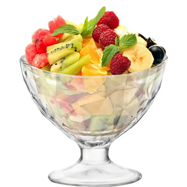 36 cl - Bormioli Rocco Diamond Coppa Dessert in Vetro - Set 6 Pezzi