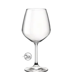 53 cl - Bormioli Rocco Divino Calice Vino Rosso in Vetro - Set 6 Pezzi