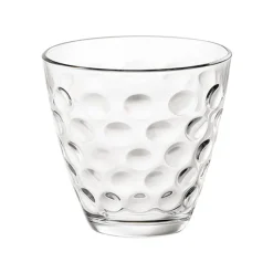 25 cl - Bormioli Rocco Dots Bicchiere Acqua In Vetro - Set 6 Pz