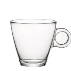 22 cl - Bormioli Rocco Easy Bar Tazza Cappuccino in Vetro Temperato - Set 12 Pezzi