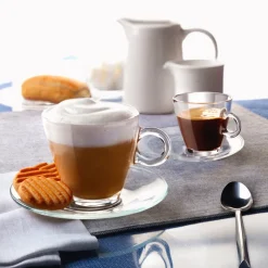 10 cl - Bormioli Rocco Easy Bar Tazzina Caffé in Vetro Temperato - Set 12 Pezzi