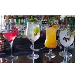 75 cl - Bormioli Rocco Este Calice Gin Tonic in Vetro - Set 6 Pezzi