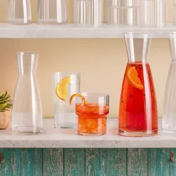 44 cl - Bormioli Rocco Exclusiva Long Drink Bicchiere Cocktail Impilabile In Vetro - Set 12 Pz