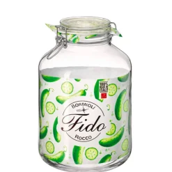 500 cl - Bormioli Rocco Fido Vasetto Ermetico Cilindrico In Vetro