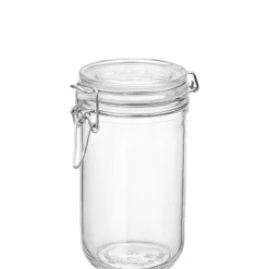 75 cl - Bormioli Rocco Fido Vasetto Ermetico Cilindrico In Vetro - Set 6 Pz