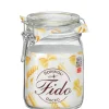 100 cl - Bormioli Rocco Fido Vasetto Ermetico In Vetro - Set 6 Pz