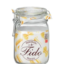 100 cl - Bormioli Rocco Fido Vasetto Ermetico In Vetro - Set 6 Pz