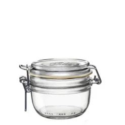 12.5 cl - Bormioli Rocco Fido Vasetto Ermetico Cilindrico In Vetro - Set 12 Pz
