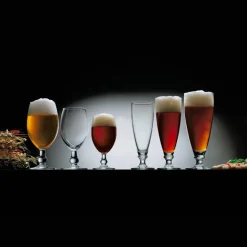 27.5 cl - Bormioli Rocco Harmonia Calice Birra in Vetro - Set 6 Pezzi