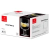 34.5 cl - Bormioli Rocco Hosteria Calice Vino Rosso in Vetro Temperato - Set 6 Pezzi