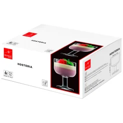 24 cl - Bormioli Rocco Hosteria Coppa Dessert in Vetro Temperato - Set 6 Pezzi