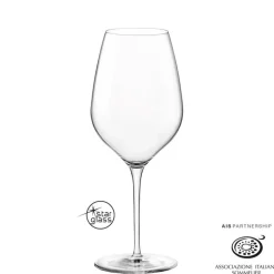 55 cl - Bormioli Rocco InAlto Tre Sensi Calice Vino Rosso in Vetro - Set 6 Pezzi