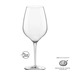 66 cl - Bormioli Rocco InAlto Tre Sensi Calice Vino Rosso in Vetro - Set 6 Pezzi