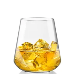 45 cl - Bormioli Rocco InAlto Uno Bicchiere Acqua in Vetro - Set 6 Pezzi