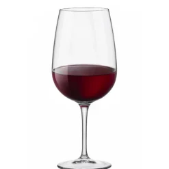 64 cl - Bormioli Rocco Inventa Calice Vino Rosso in Vetro - Set 6 Pezzi