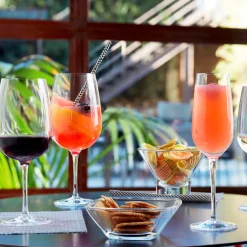 64 cl - Bormioli Rocco Inventa Calice Vino Rosso in Vetro - Set 6 Pezzi
