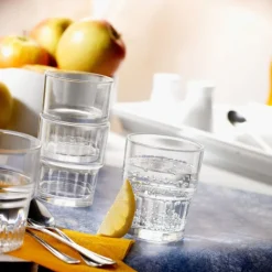 21 cl - Bormioli Rocco Lyon Bicchiere Acqua In Vetro - Set 4 Pz