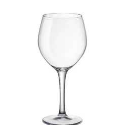 34.8 cl - Bormioli Rocco Milano Calice Vino Rosso in Vetro Temperato - Set 12 Pezzi