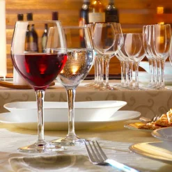 27 cl - Bormioli Rocco Milano Calice Acqua in Vetro Temperato - Set 12 Pezzi