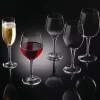 34.8 cl - Bormioli Rocco New Kalix Calice Vino Rosso in Vetro Temperato - Set 12 Pezzi