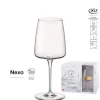 37.8 cl - Bormioli Rocco Nexo Calice Vino Bianco in Vetro - Set 6 Pezzi