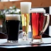 29.4 cl - Bormioli Rocco Nonix Bicchiere Birra in Vetro Temperato - Set 12 Pezzi