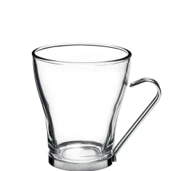 23.5 cl - Bormioli Rocco Oslo Bicchiere Cappuccino in Vetro Temperato - Set 3 Pezzi